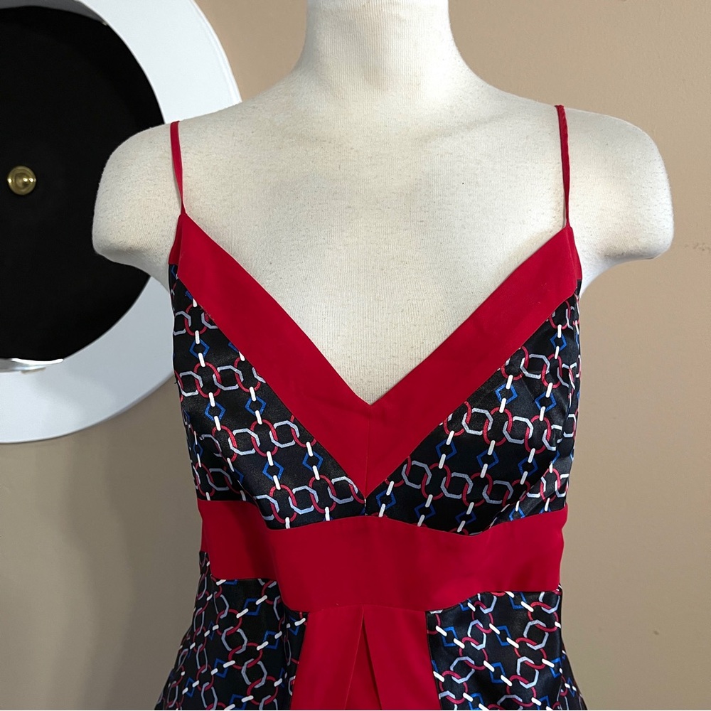 Bisou Bisou Black & Red Bustier Camisole – Vintage Y2K Bombshell Style - Picture 2 of 11